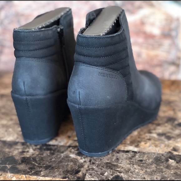 Merrell Tremblant Bluff Waterproof Wedge booties - Picture 7 of 13